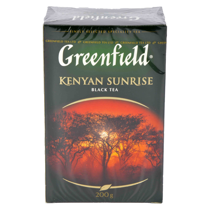 Чай Greenfield kenyan sunrise black tea 200 г