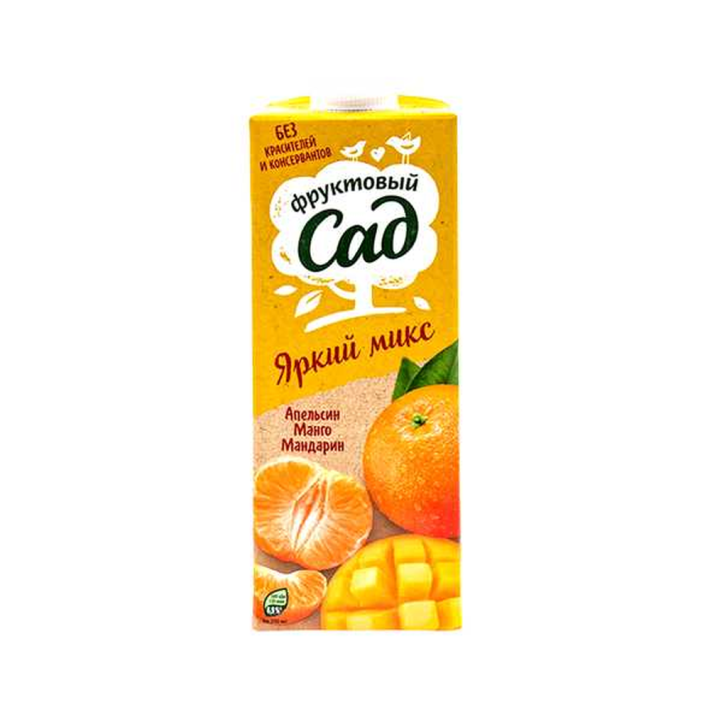 СОКОСОДЕРЖАЩИЙ НАПИТОК СО ВКУСОМ АПЕЛЬС/МАНГО/МАНДАРИН 0,95Л