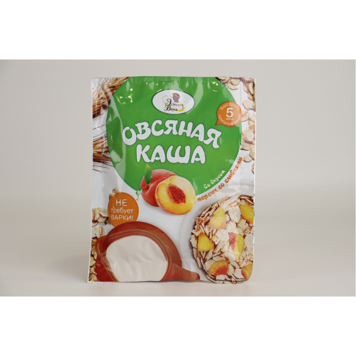 Каша овсяная Эстетика Вкуса персик со сливками 40 г