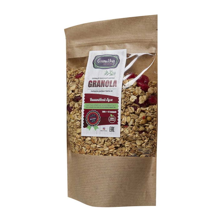 Гранола Granoway вишневый бум 500 г
