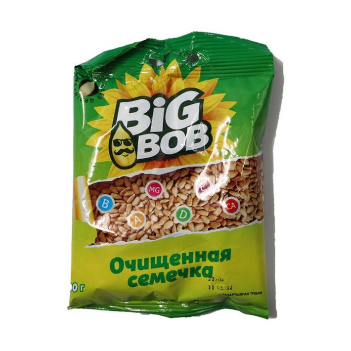 СЕМЕЧКИ ЯДРО BIG BOB ОЧИЩЕННЫЕ 90ГР