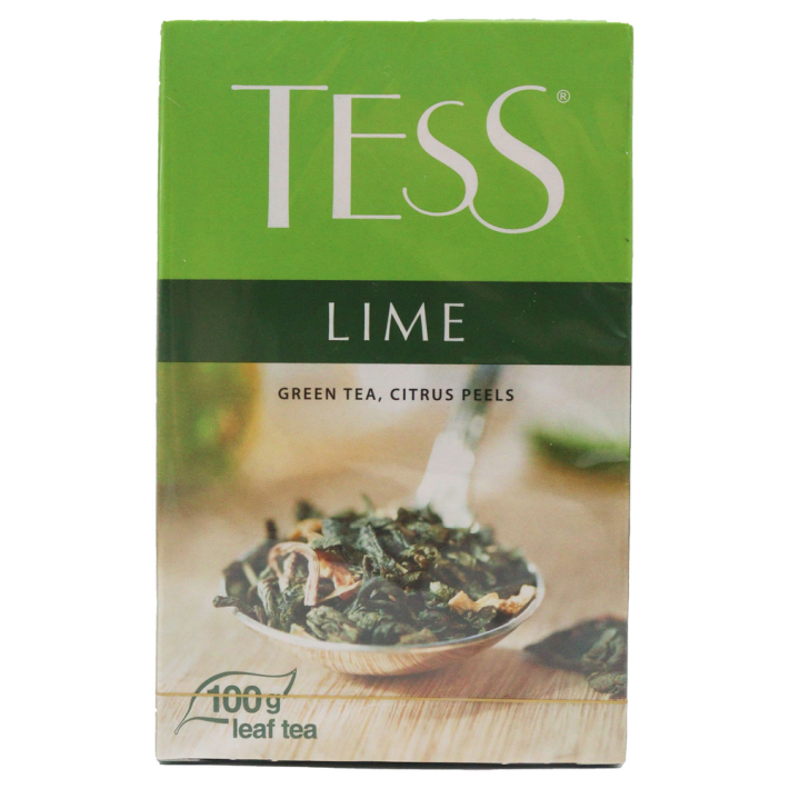 Чай Tess lime green tea 100 г