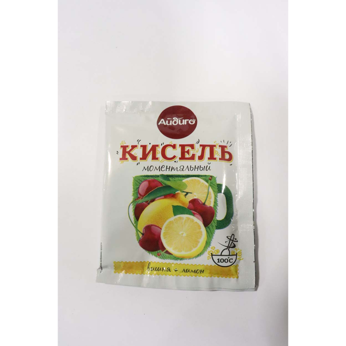 Кисель Айдиго момент вишня и лимон 30 г