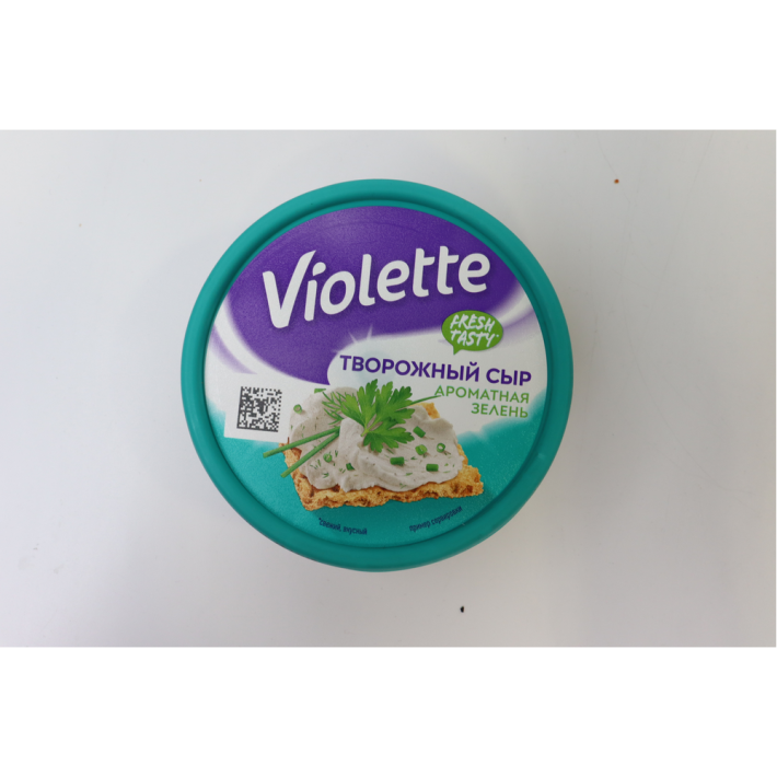 Сыр творожный с зеленью Violette 140 г