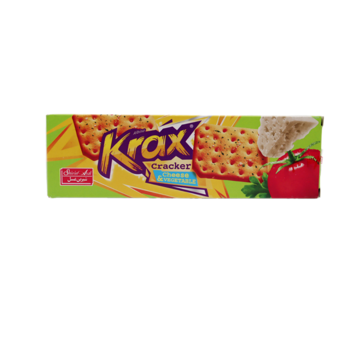 КРЕКЕР KRAX СО ВКУСОМ ОВОЩИ И СЫР 140ГР