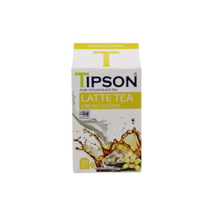 ЧАЙ TIPSON CREAM COCKTAIL ЧЕРН ПАК 30ПАК 2,5ГР КАРТ\УП 75ГР