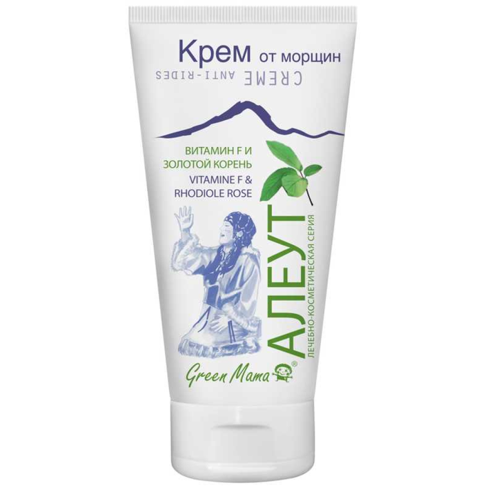 КРЕМ ОТ МОРЩИН GREEN MAMA ВИТАМИН F И ЗОЛОТОЙ КОРЕНЬ 100МЛ