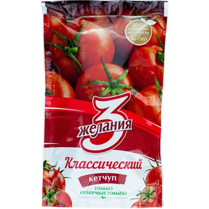 Кетчуп 3 Желания Классический 100 г