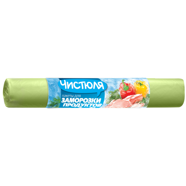 Пакеты для заморозки продуктов Чистюля 3 л 30 шт