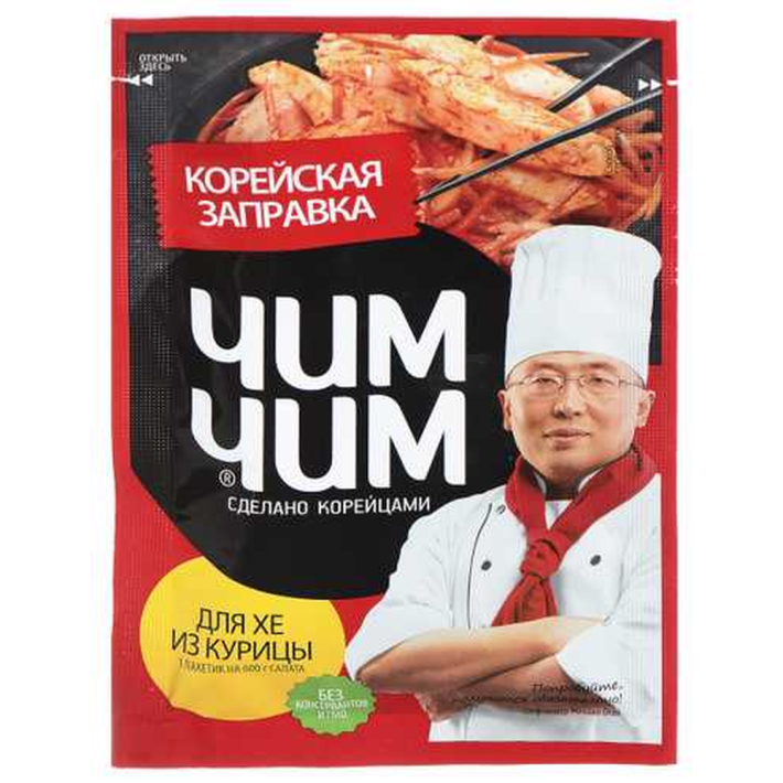 Заправка корейская для хе из курицы Чим-чим 60 г