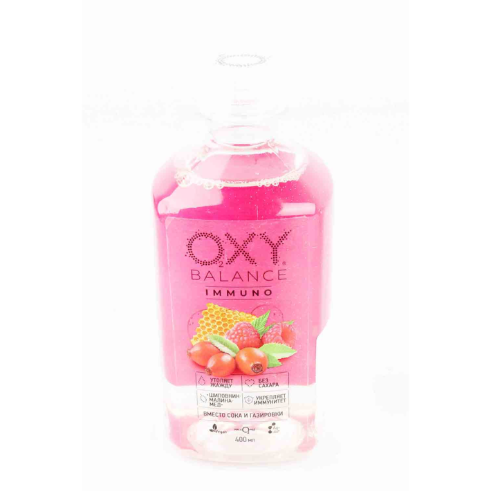 НАПИТОК OXY BALANCE ИММУНО ШИПОВНИК-МАЛИНА-МЁД 400МЛ