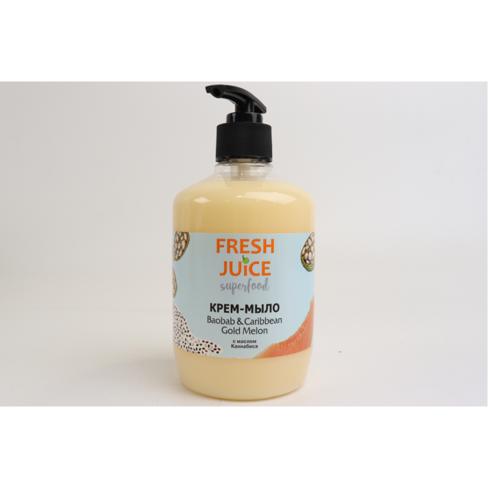 КРЕМ МЫЛО ЖИДКОЕ FRESH JUICE BAOBAB/GOLD MELON 460МЛ