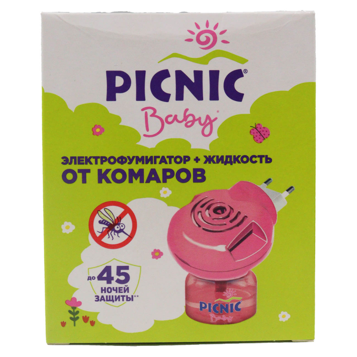 Фумигатор+жидкость Picnic baby 45 ночей