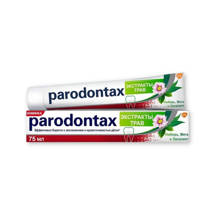 Паста зубная  parodontax экстракт трав 75 мл