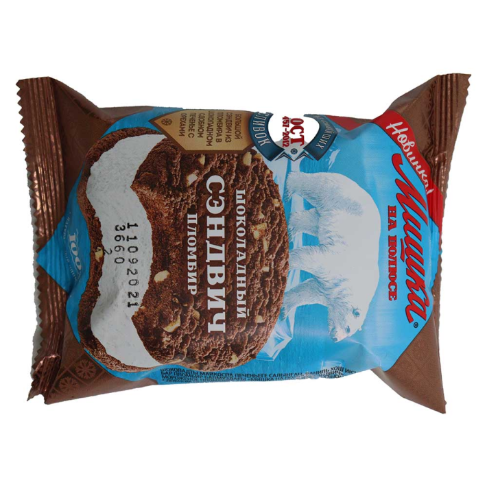 МОРОЖЕНОЕ МИШКА НА ПОЛЮСЕ ШОК 85ГР*22