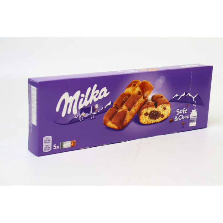 Печенье Milka Пирожное Бисквит с шоколадной начинкой 16x175 г