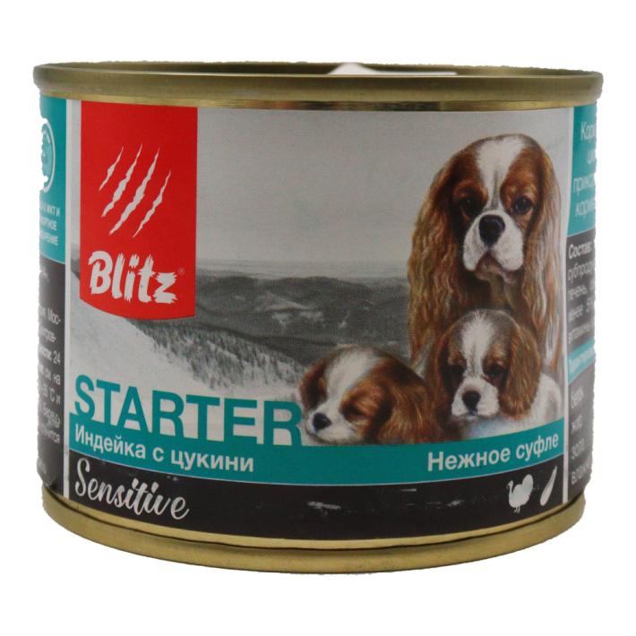 КОРМ ВLITZ STARTER КОНС. Д/ЩЕНКОВ/БЕРЕМЕН/КОРМЯЩИХ СУК 200ГР