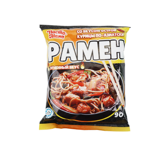 ЧАН РАМЕН ПАСТА МАМА КУРИЦА ОСТРАЯ ПО-АЗИАТСКИ 90ГР
