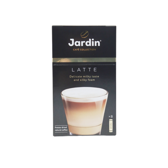 КОФЕ JARDIN 3В1 ЛАТТЕ ПРЕМИАЛЬНЫЙ МИКС 15ГР