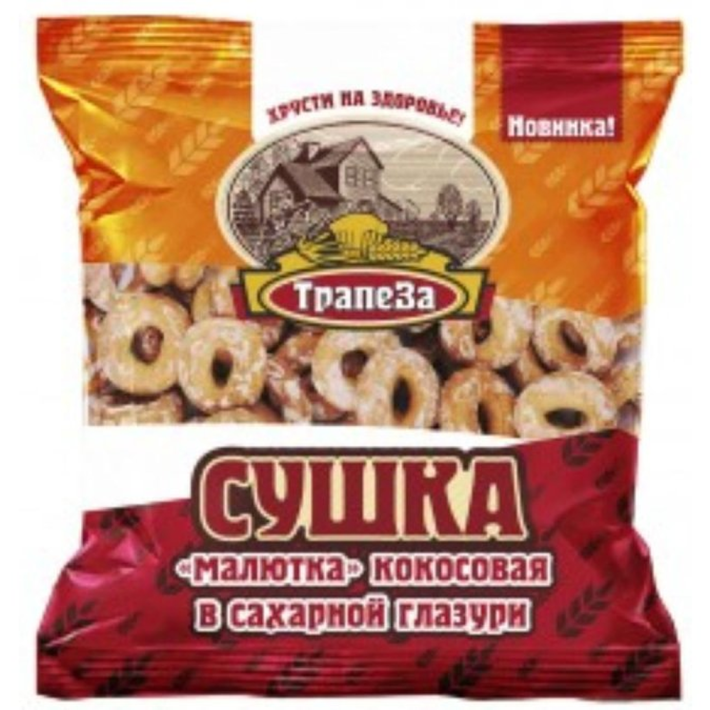 Сушка малютка кокосовая в сахарной глазури 150 г