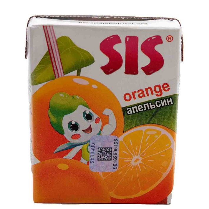 Нектар Sis апельсиновый 0,2 л