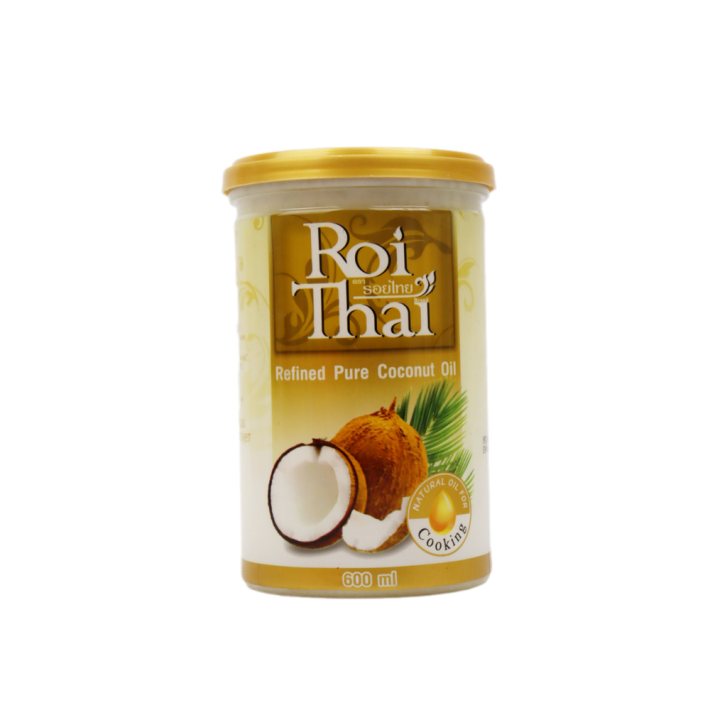 РАФИНИРОВАННОЕ 100% КОКОСОВОЕ МАСЛО ROI THAI 600ГР