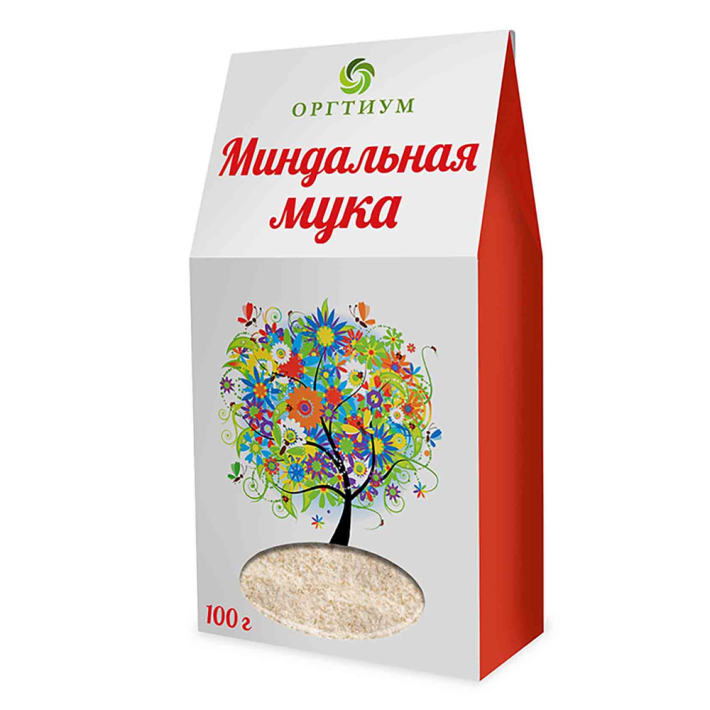 Мука миндальная Оргтиум натуральная 100 гр