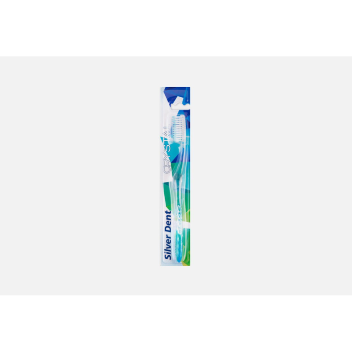 ЗУБНАЯ ЩЕТКА МЯГКАЯ CRISTAL СЕРИИ SILVER DENT