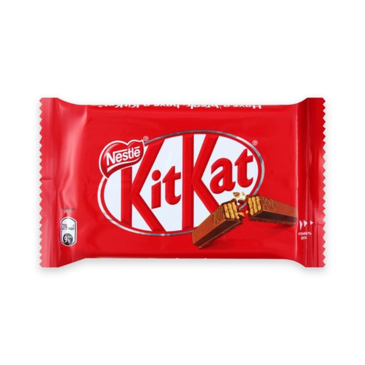 БАТОНЧИК ШОКОЛ МОЛОЧ KIT KAT С ХРУСТЯЩЕЙ ВАФЛЕЙ 41,5ГР