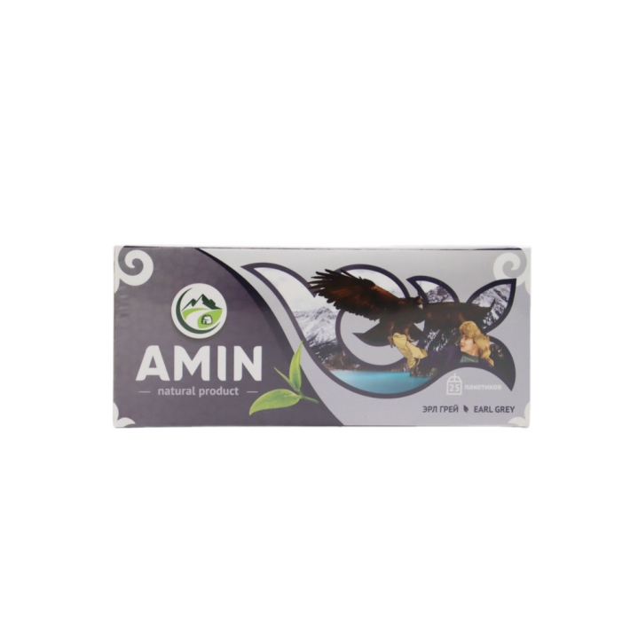 Чай Amin черный листовой бергамот 50 г