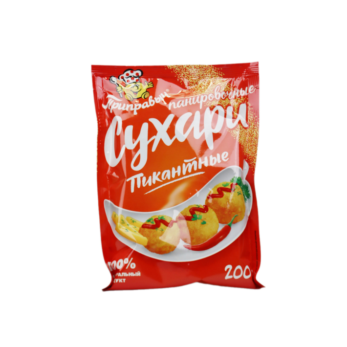 Сухари панировочные Приправыч пикантные 200 г
