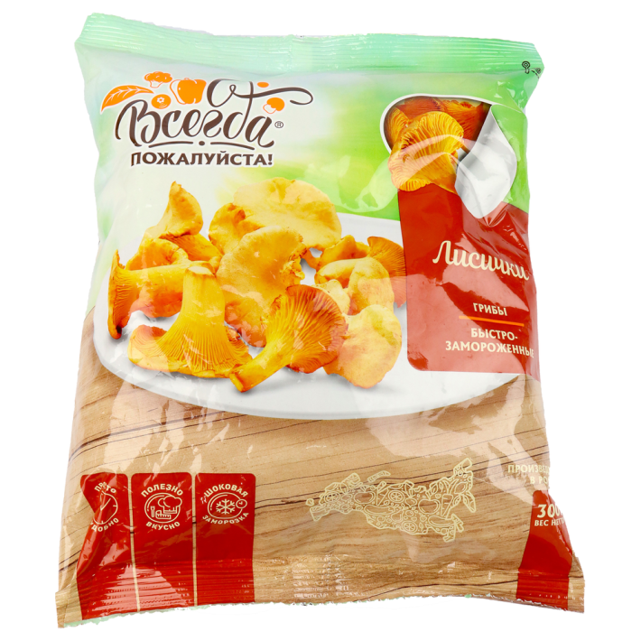 Грибы Лисички Всегда пожалуйста 300 г