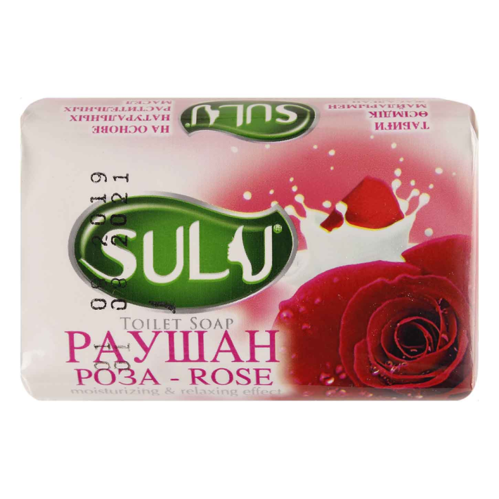 Мыло туалетная Sulu роза 90 г