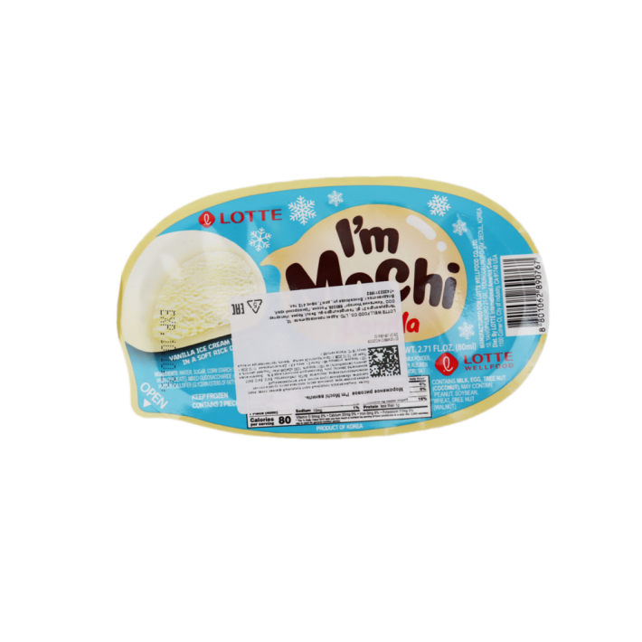 МОРОЖЕНОЕ LOTTE IM MOCHI ВАНИЛЬ