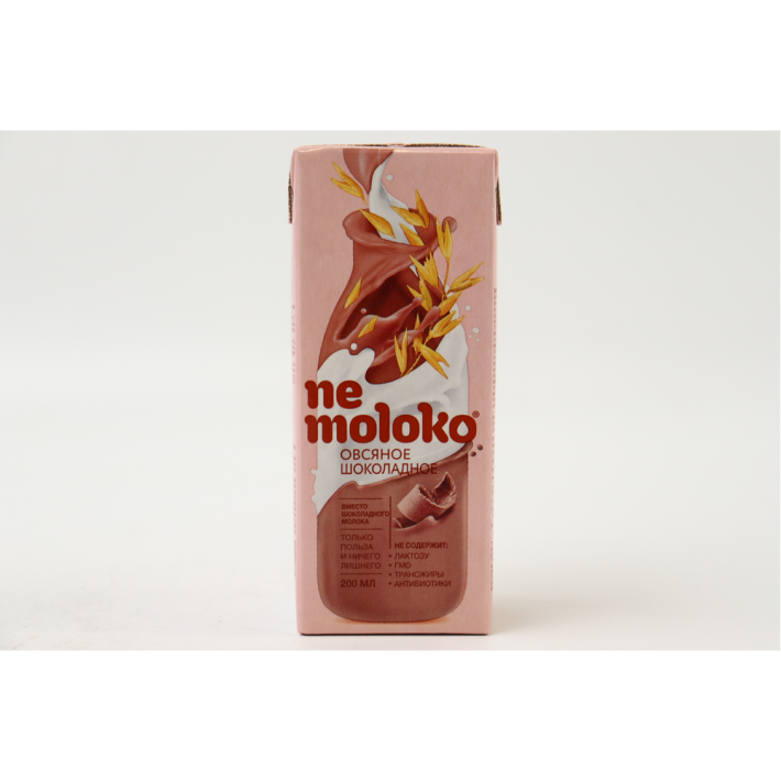 НАПИТОК ОВСЯНЫЙ NEMOLOKO ШОКОЛАДНЫЙ С ВИТАМИНОМ В2 0,2Л