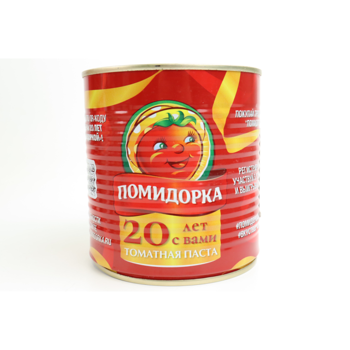 ПАСТА ТОМАТНАЯ ПОМИДОРКА 770ГР Ж/Б