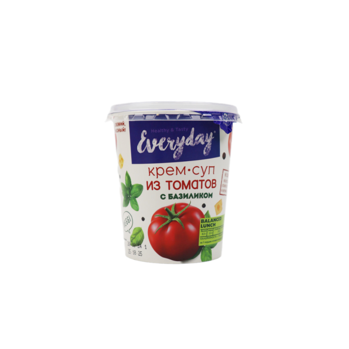 Крем суп Everyday из томатов с базиликом стакан 36 г