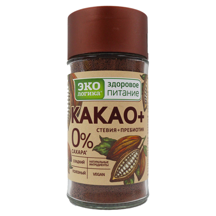 КАКАО НАПИТОК РАСТВ КАКАО ПЛЮС БАНКА 125ГР