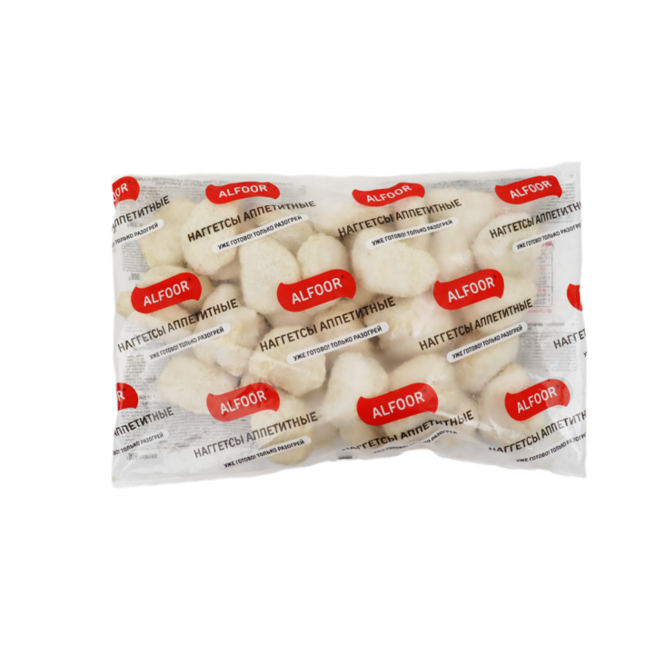 НАГГЕТСЫ ALFOOR АППЕТИТНЫЕ ЗАМ 900ГР Ф/П