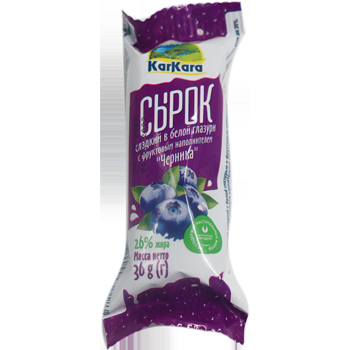 Сырок Каркара глазированный с орехами 36 г