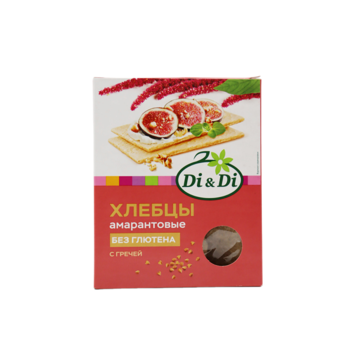Хлебцы Di&di с гречей без глютена 195 г