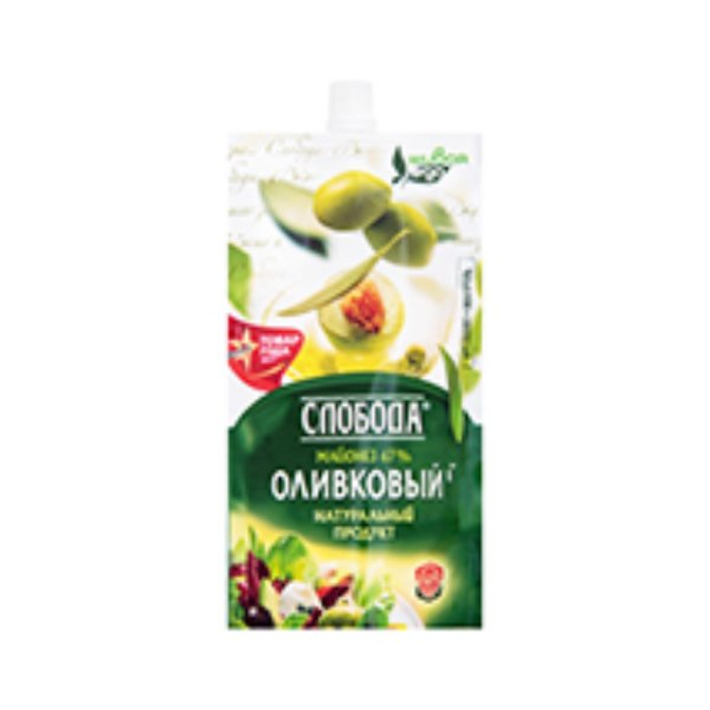 Майонез Слобода оливковый 67% 200 мл