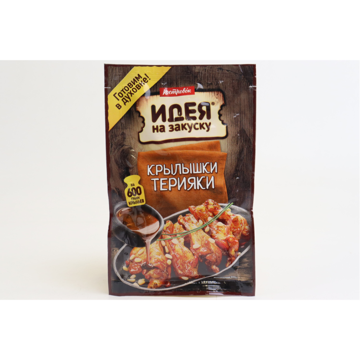 Соус для приготовление крылышек терияки Костровок 90 г
