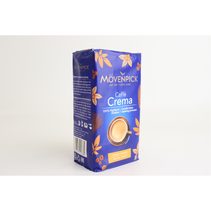 ЗЕРНО МОЛОТОЕ MOVENPICK CAFFE CREMA 500ГР