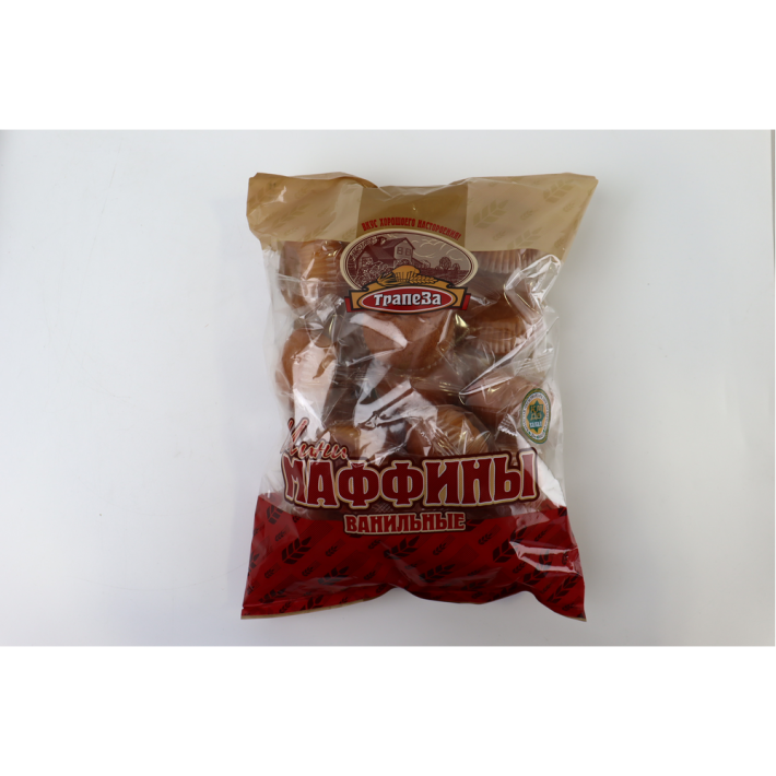 МИНИ МАФФИНЫ ВАНИЛЬНЫЕ ТРАПЕЗА 450ГР