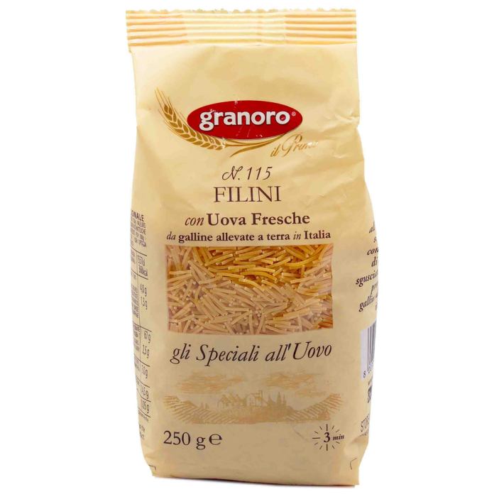Макаронные изделия granoro filini uovo №115 500 г