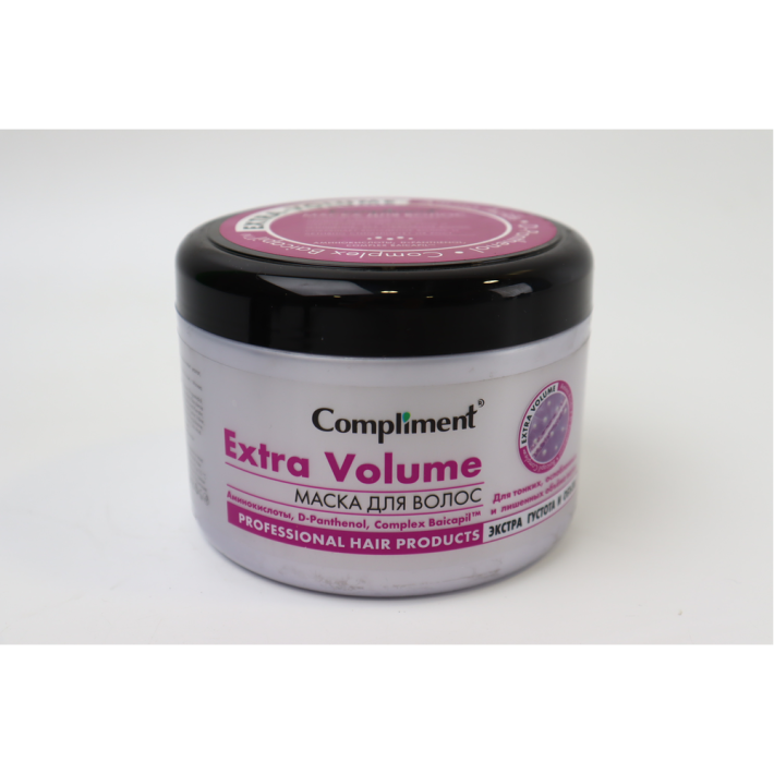 Маска для волос Compliment extra volume экстра густой объем 500 мл