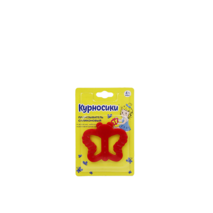 ПРОРЕЗЫВАТЕЛЬ СИЛИКОНОВЫЙ «ПЕРВЫЙ ЗУБ», 1 ШТ.