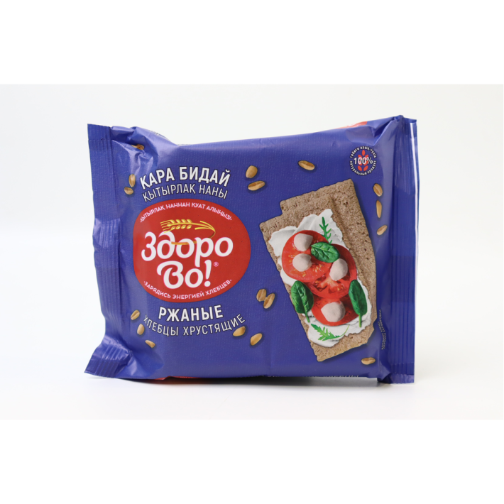 Хлебцы Здорово хрустящие, ржаные 75 г