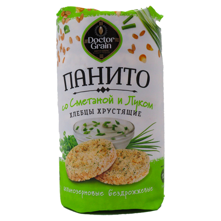 ХЛЕБЦЫ ХРУСТЯЩИЕ ПАНИТО СО СМЕТАНОЙ И ЛУКОМ 80ГР